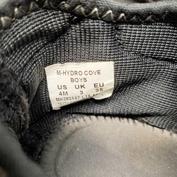 Merrell Hydro Cove Boys Kids Sport Shoes Black - Picture 5 of 5